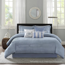 Madison Park Hampton Cobertor Duvet Cover Jacquard Blue Bedding Set